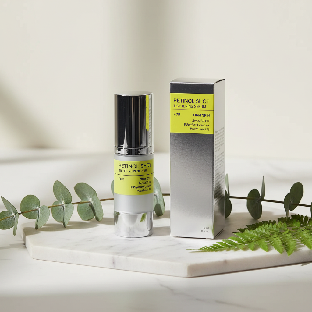 Sérum Visage Coréen Vita A Rétinol – Hydratant, Raffermissant & Réducteur de Pores