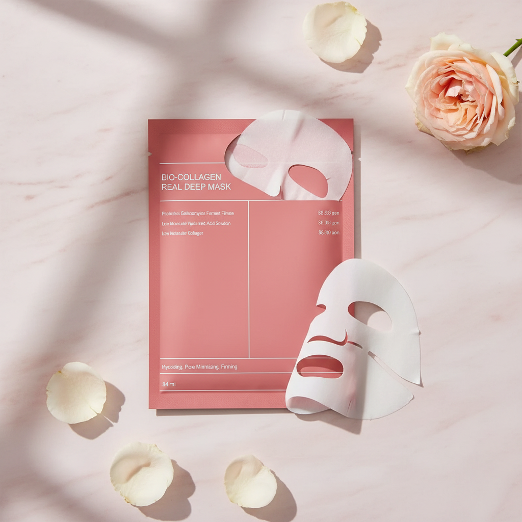 Masque Bio Collagène – Hydratation & Fermeté