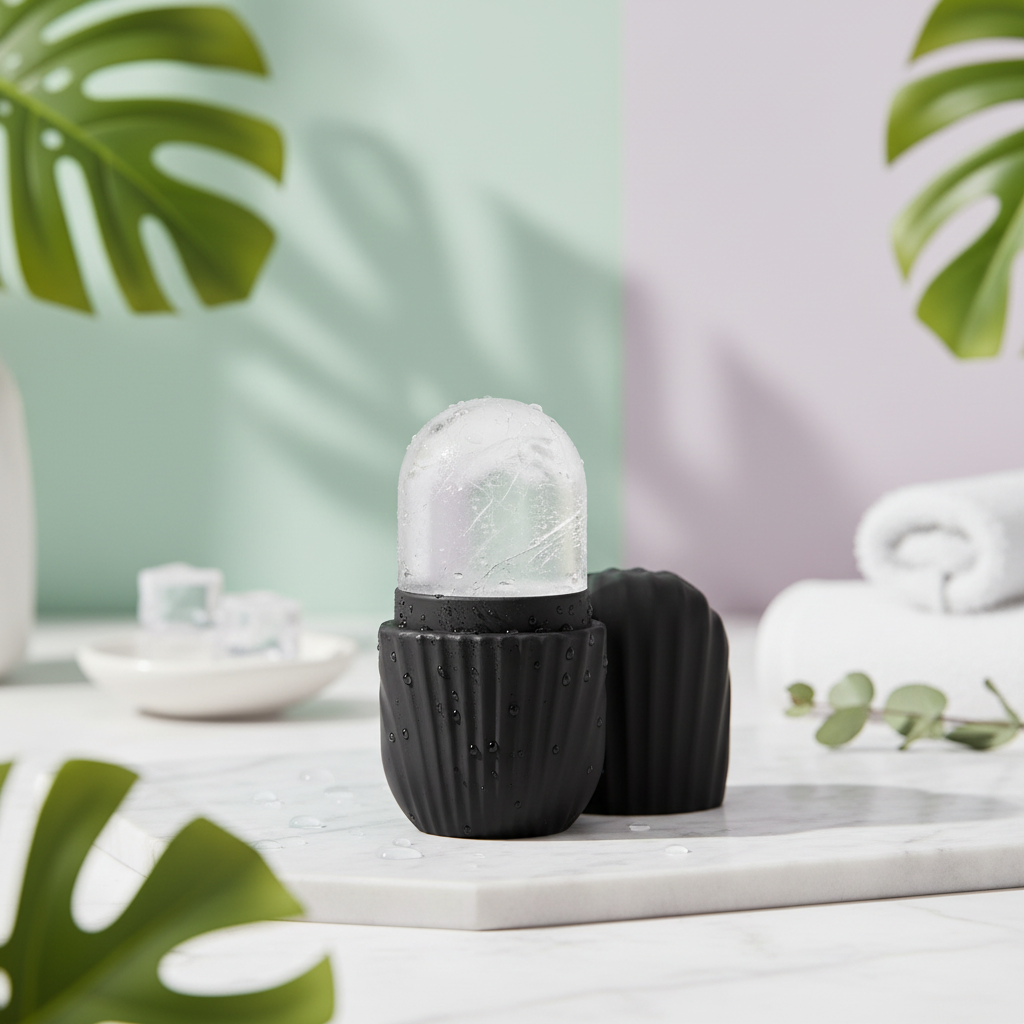 Ice Face Roller – 1 unité Noir